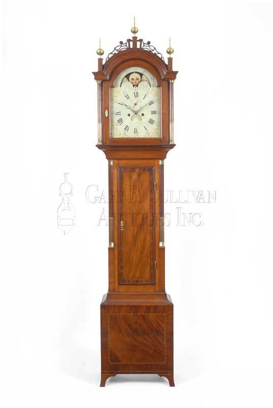 Joshua Wilder Tall Case Clock (Hingham, Mass.)