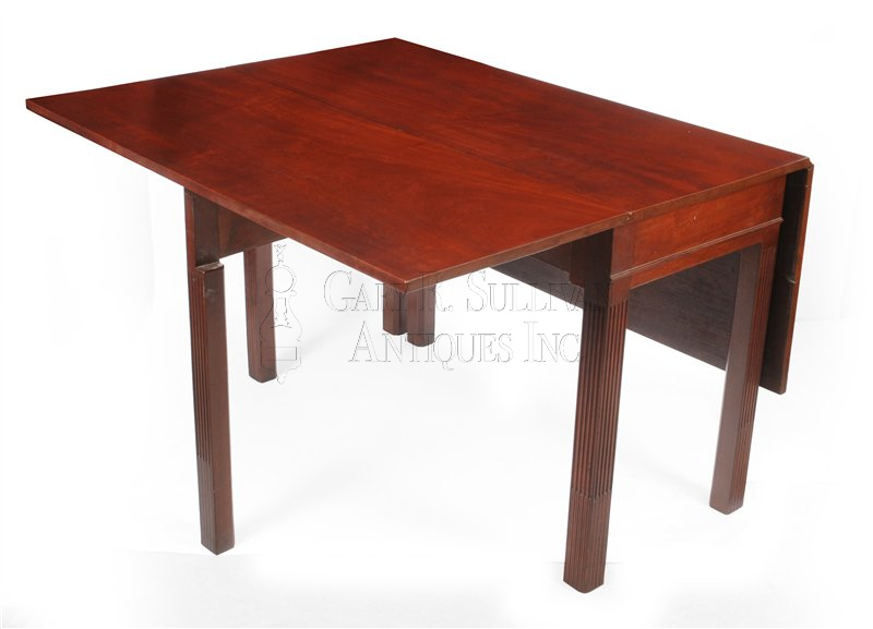 Chippendale Drop Leaf Dining Table, (Newport RI)