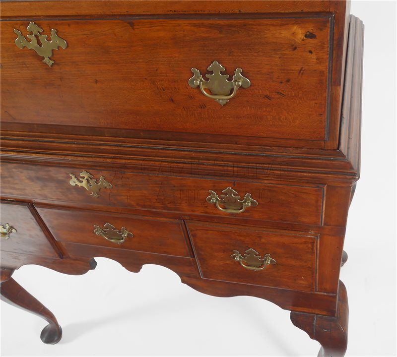 Queen Anne cherry highboy (Rhode Island)